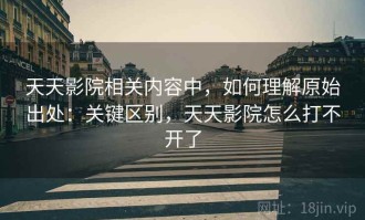 天天影院相关内容中，如何理解原始出处：关键区别，天天影院怎么打不开了