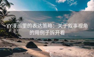YY漫画里的表达策略：关于叙事视角的用例子拆开看