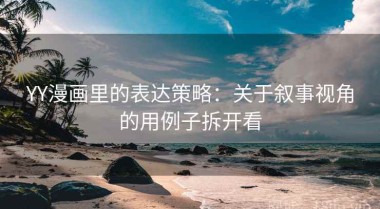 YY漫画里的表达策略：关于叙事视角的用例子拆开看