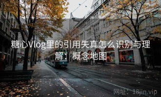 糖心Vlog里的引用失真怎么识别与理解：概念地图