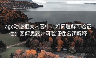 age动漫相关内容中，如何理解可验证性：图解思路，可验证性名词解释
