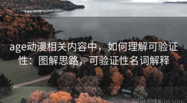 age动漫相关内容中，如何理解可验证性：图解思路，可验证性名词解释