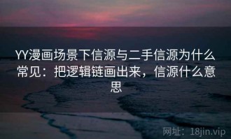 YY漫画场景下信源与二手信源为什么常见：把逻辑链画出来，信源什么意思