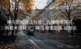 神马影视读法科普：先懂传播路径，再看术语释义，神马 搜索剧集 视频名