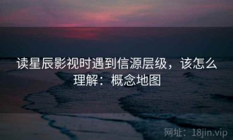 读星辰影视时遇到信源层级，该怎么理解：概念地图