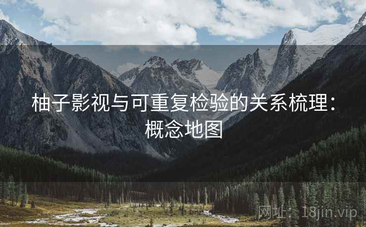 柚子影视与可重复检验的关系梳理：概念地图