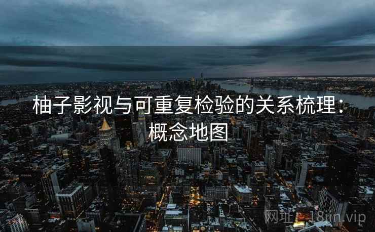 柚子影视与可重复检验的关系梳理：概念地图